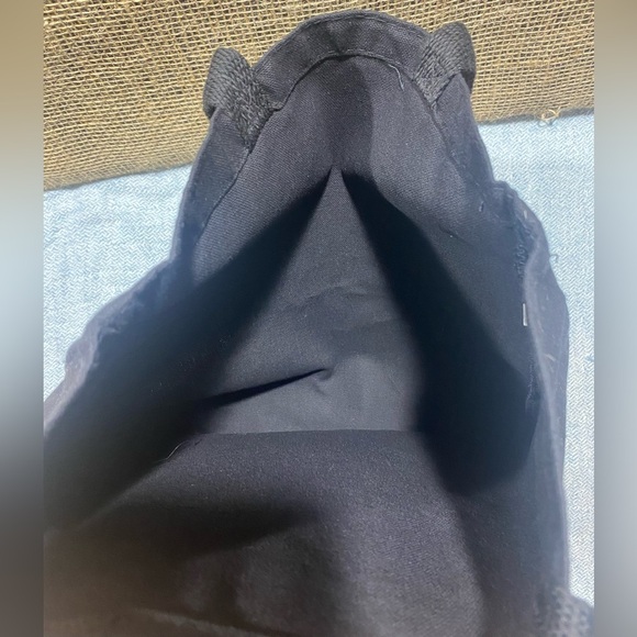 Tote Bag Black with Guitar Cotton See pictures for measurements - Picture 3 of 4